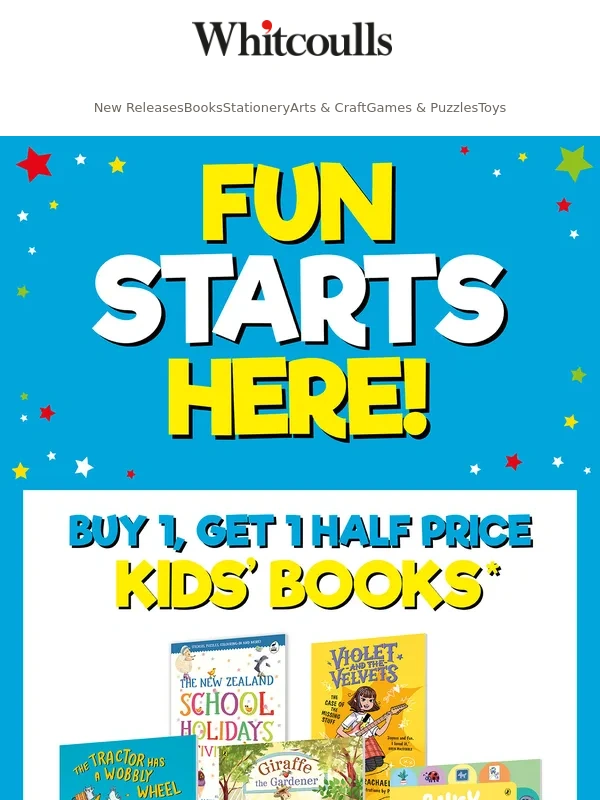 Whitcoulls - ✍️ 30% Off LAMY Pens + Holiday Book & Toy Deals! ?