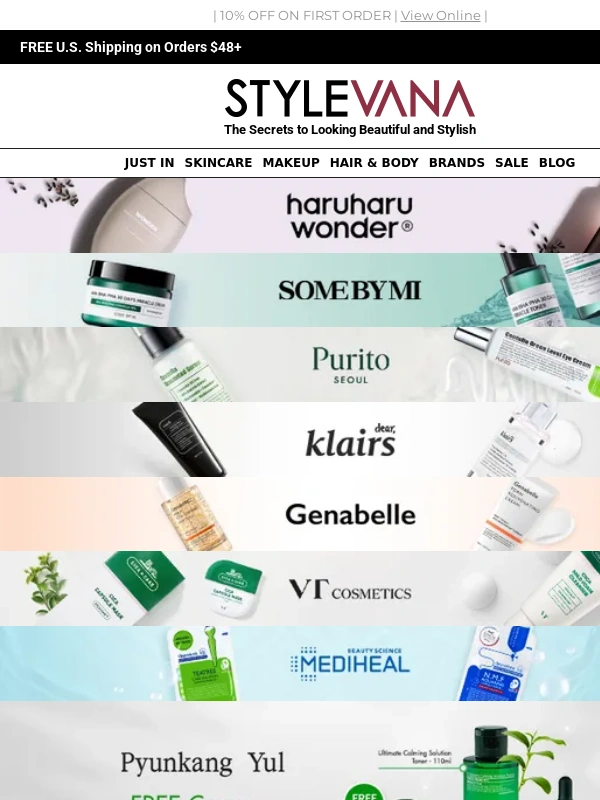 Stylevana - Global Day of Parents: 23% OFF to Pamper You & Family! ?
