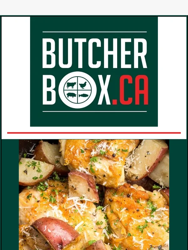 Butcherbox - Slow Cooker Garlic Parmesan Chicken