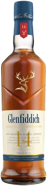 Glenfiddich 14 Year Old Bourbon Barrel Reserve Whisky