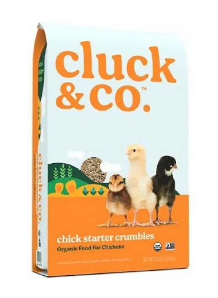 Cluck & Co. Organic Chick Starter Chicken Food SKU:1874408