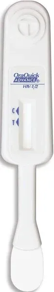 OraSure OraQuick ADVANCE Rapid HIV Test Kit, Case of 25