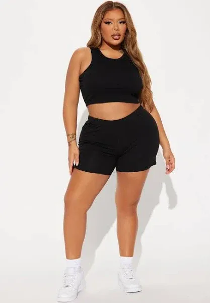Fashion Nova Plain Jane Mini Shorts