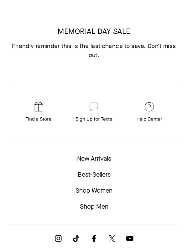 Everlane - Few Hours Left: 25% Off