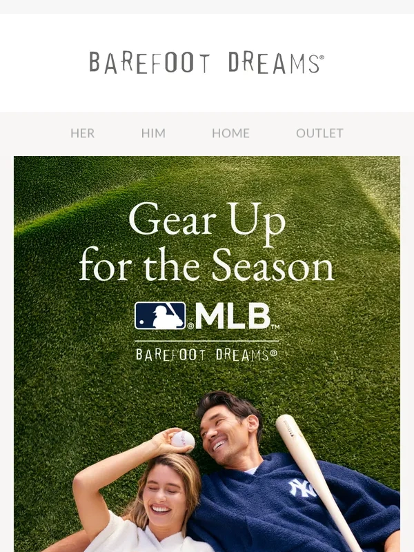 Barefoot Dreams - New MLB Teams Added!