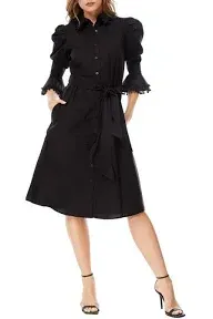 Lucia Stretch Cotton Poplin Shirtdress