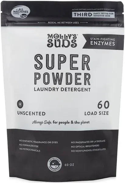 Molly's Suds Super Powder Laundry Detergent