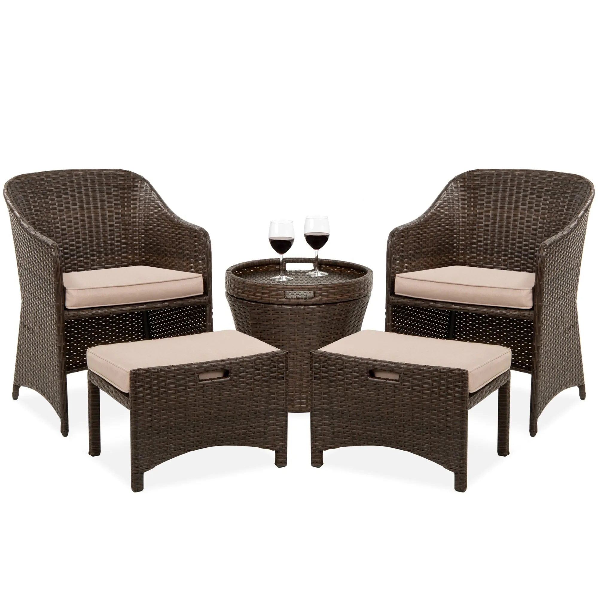 5pc Patio Chair Set