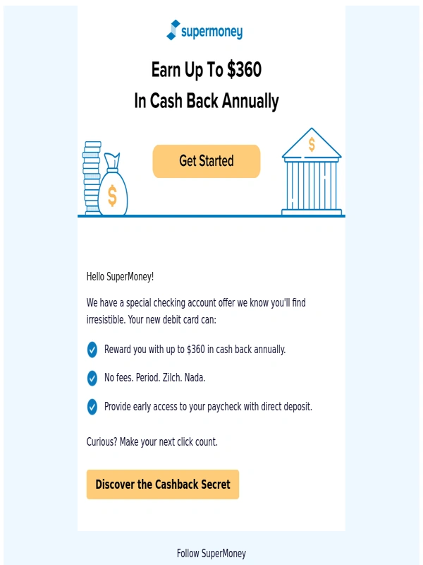 Discover - We have $360 reasons to check this amazing debit card