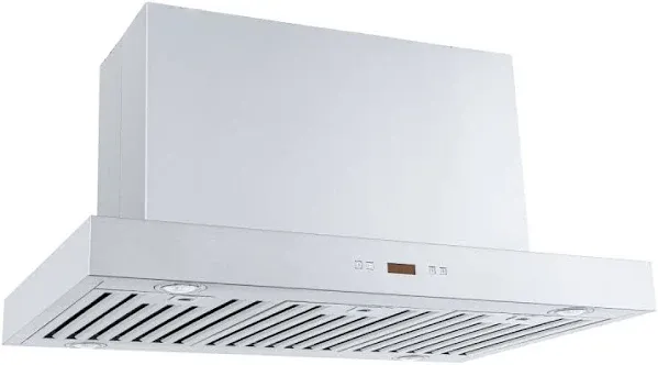 Proline Island Range Hood 1100 CFM Stainless Steel Finish