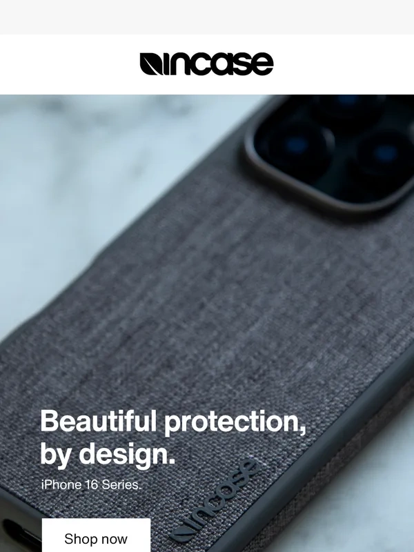 Incase - Preorder iPhone 16 + Protection Now
