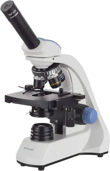 AmScope M250 Series Compact Monocular LED Compound Microscope
