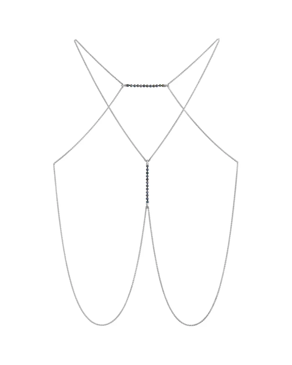 Limited Edition Tuxedo Black Bodychain