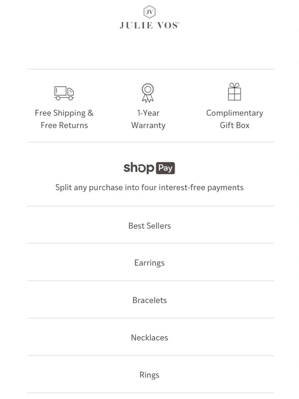 Julie Vos - Free 2Day Shipping ?
