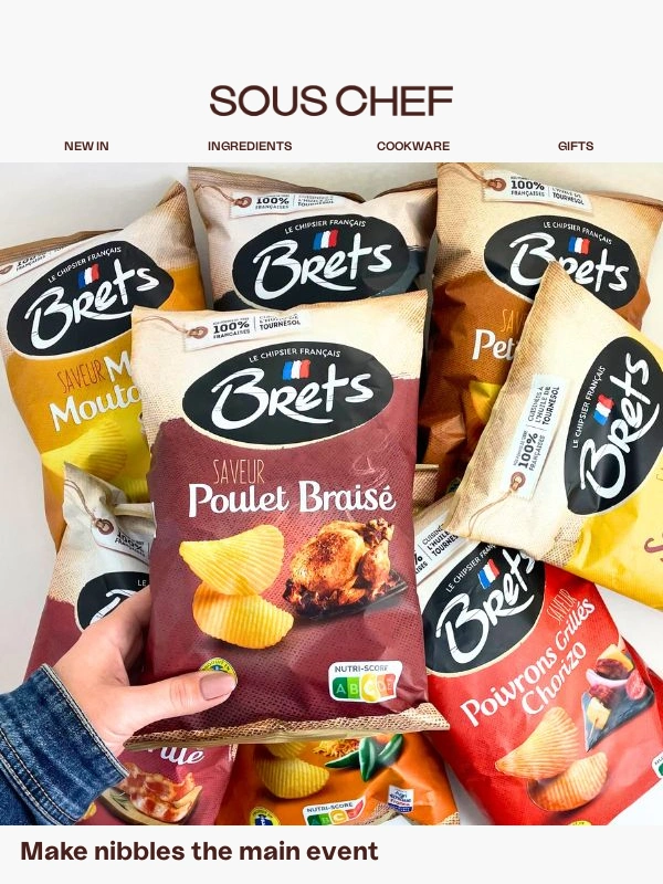 Sous Chef - The summer snack edit