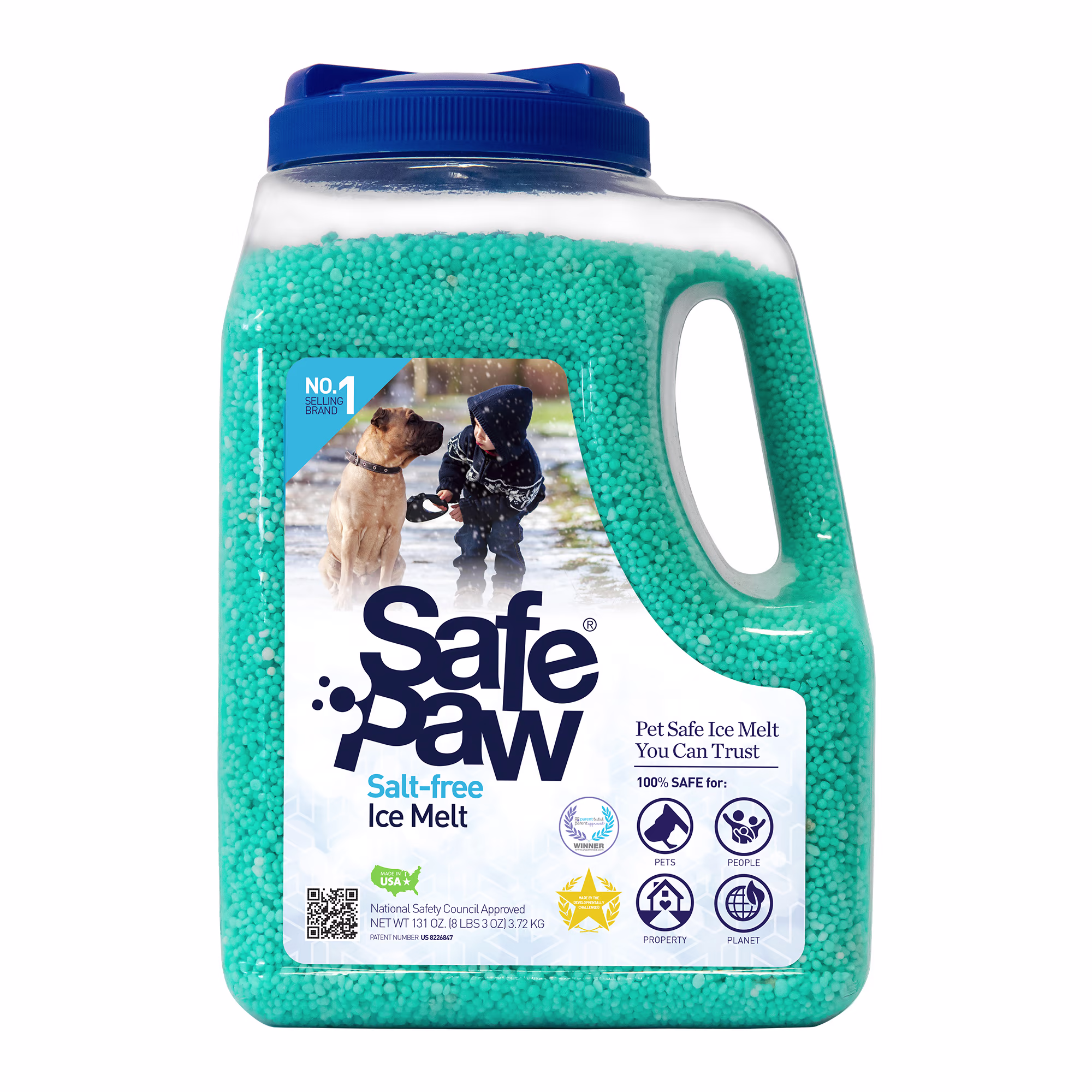Safe Paw Salt Free Ice Melter for Dogs