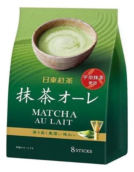 Nittoh-Tea Matcha Au Lait 8P