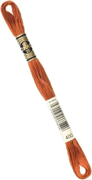 DMC Embroidery Floss 400 Dark Mahogany