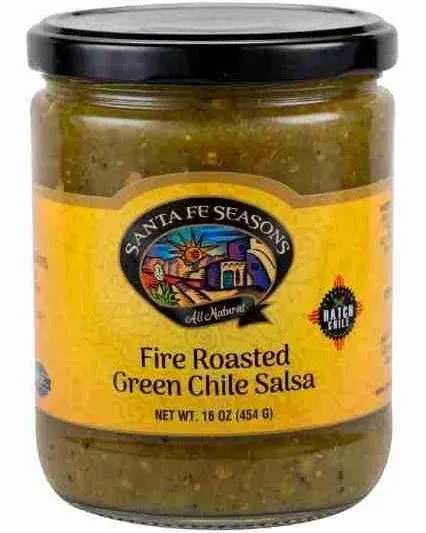 Santa Fe Seasons Fire Roasted Green Chile Salsa