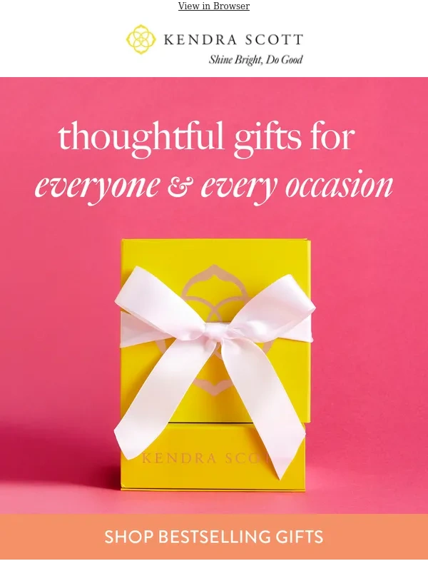 Kendra Scott - These Gift Picks? Just What They Wanted