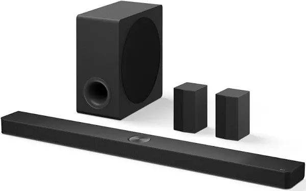 LG 7.1.3-Channel S90TR Home Theater Soundbar with Wireless Subwoofer and Rear Speakers