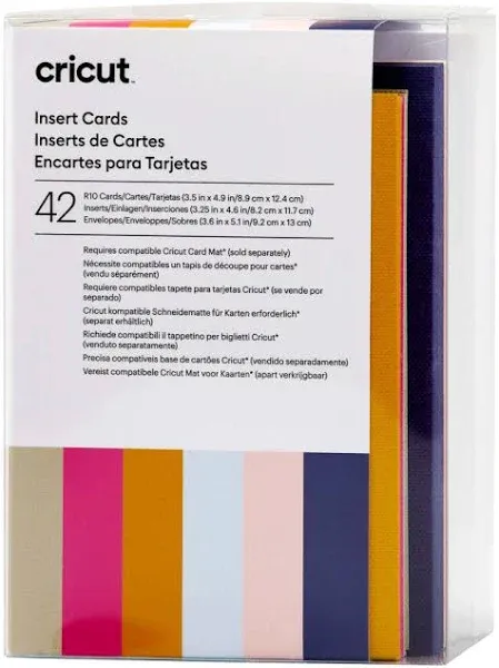 Cricut Insert Cards Sensei Sampler