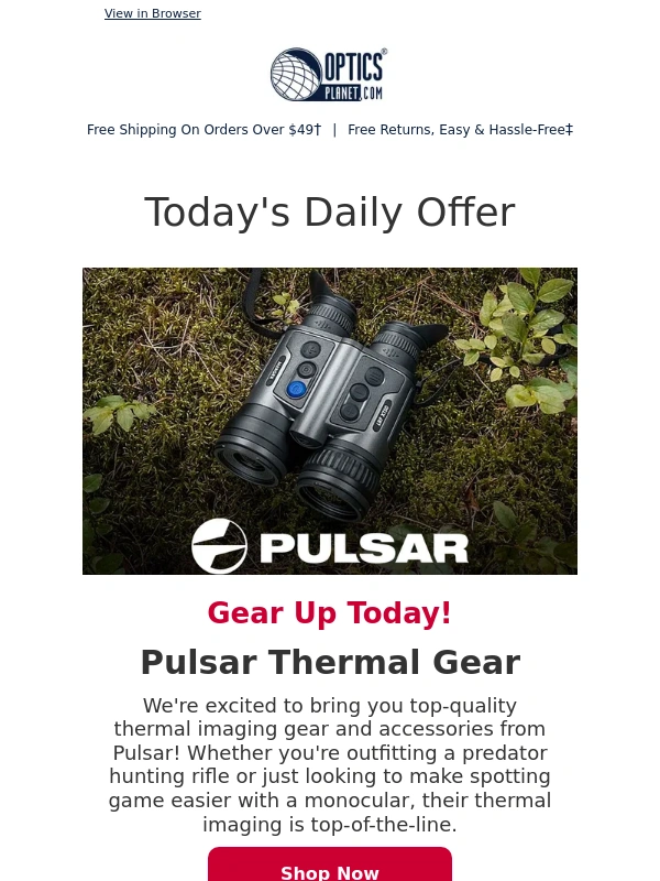 Optics Planet - Upgrade Your Optics – Pulsar Thermal Gear Inside