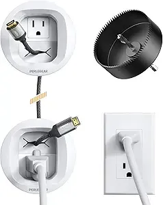 Prime Members: Perlegear In-Wall Cable Concealing Management Kit for Wall Mounted TV & Speakers $26 + Free Shipping