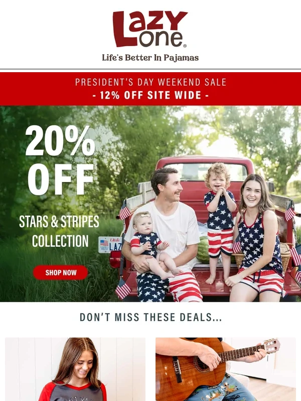 Lazy One - ?? President's Day SALE!