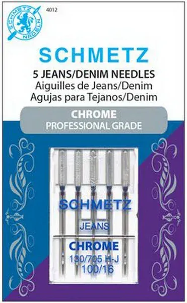 Schmetz Chrome Denim Needles
