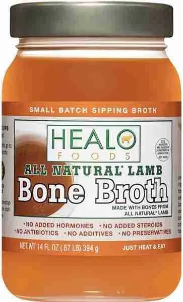Healo Foods All Natural Lamb Bone Broth