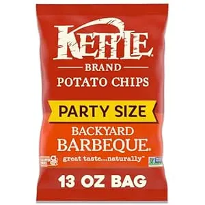 [S&S] $2.84: 13-Oz Kettle Brand Potato Chips (Backyard barbeque) at Amazon