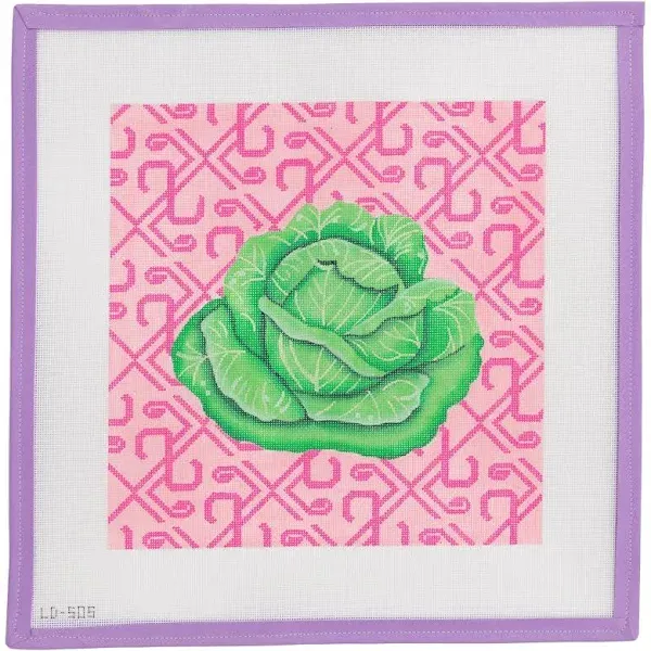 Lycette Designs Cabbage Needlepoint Canvas