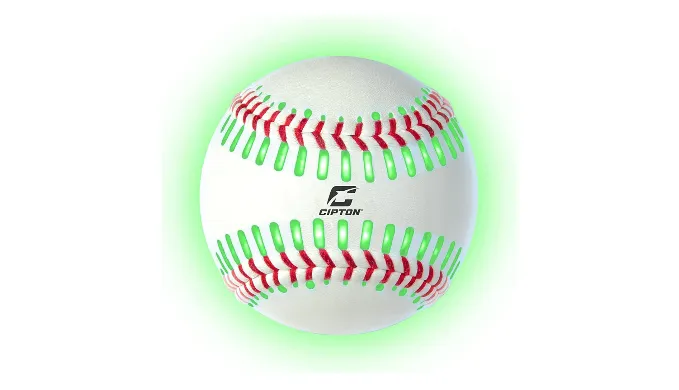CIPTON LED Baseball with USB-C Charging Cable