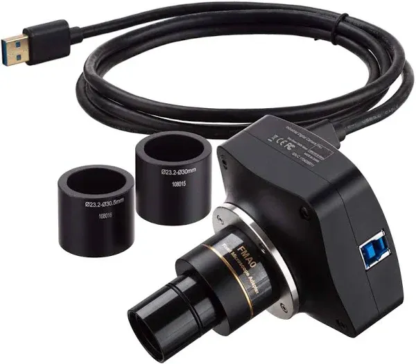 AmScope MU Series 12MP USB 3.0 Microscope Camera