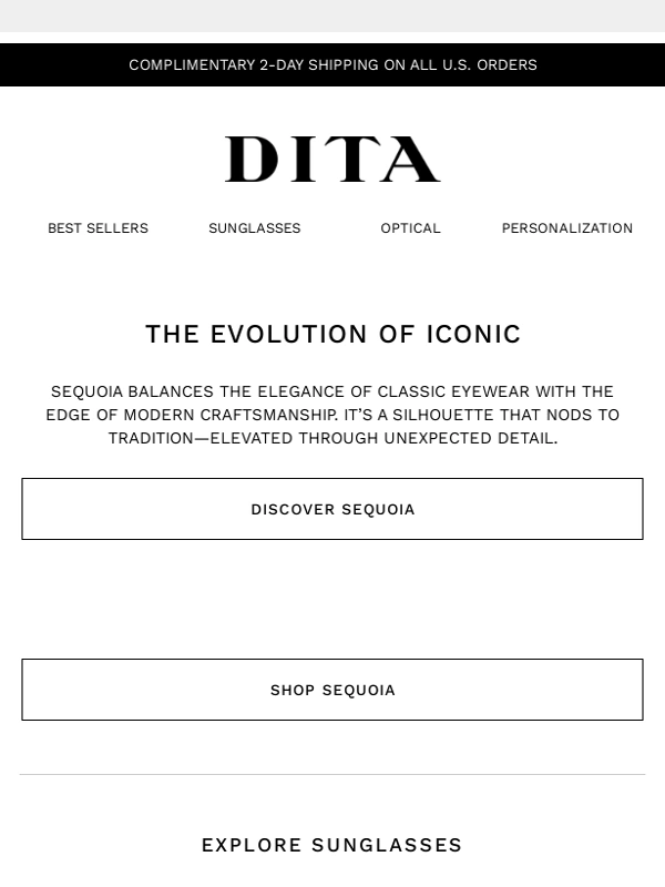 Dita - Where Timeless Design Meets Modern Precision