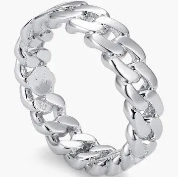 JAXXON Gold Cuban Link Ring