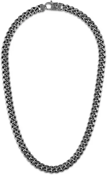 Jared Men's Sterling Silver Curb Link Chain Necklace