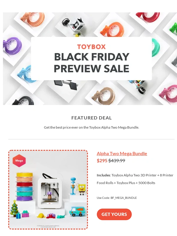 Toybox - Mega Bundle on Sale! $295 for a Limited Time! ?