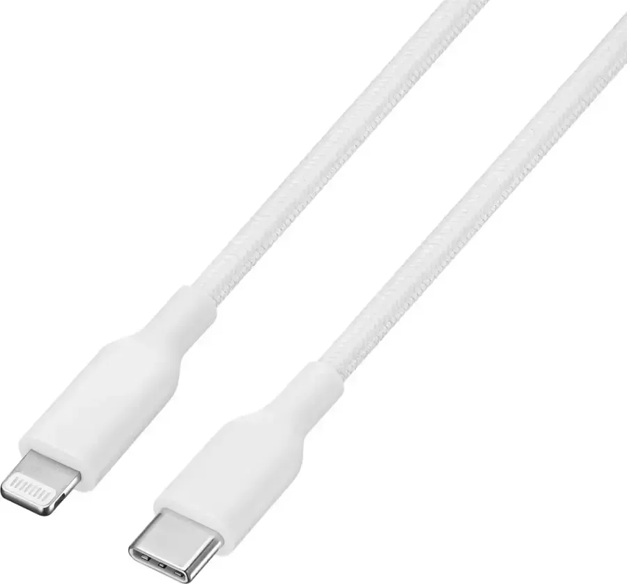 Best Buy Essentials 4 Lightning to USB-C Braided Charge-and-Sync Cable