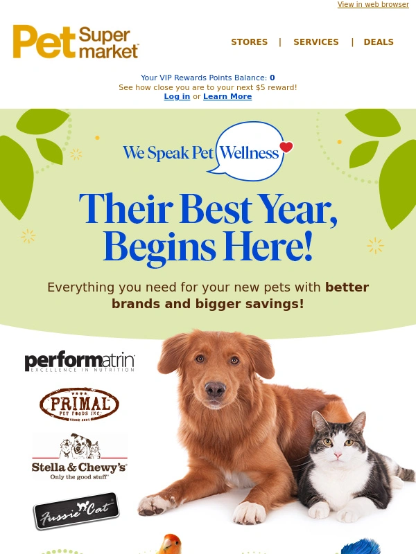 Pet Supermarket - TOP Brands for their BEST Year yet ?