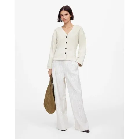 Madewell Darted Cardigan Sweatshirt