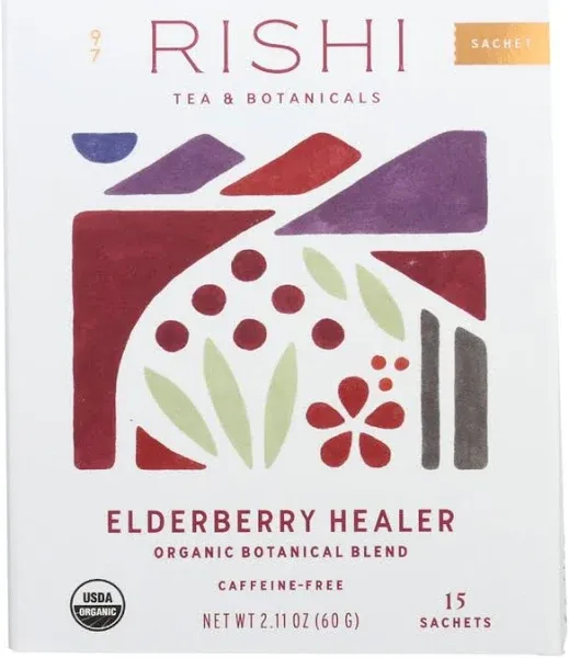 Rishi Tea Organic Elderberry Healer Tea