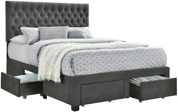 Coaster Soledad Upholstered Storage Bed