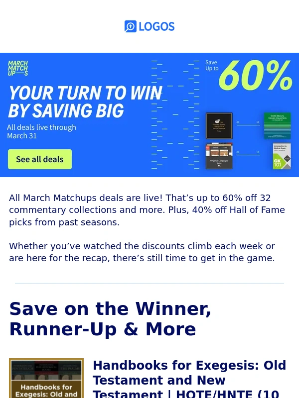 Logos - Everyone wins! All deals live