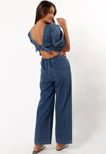 Petal & Pup Krissy Denim Jumpsuit