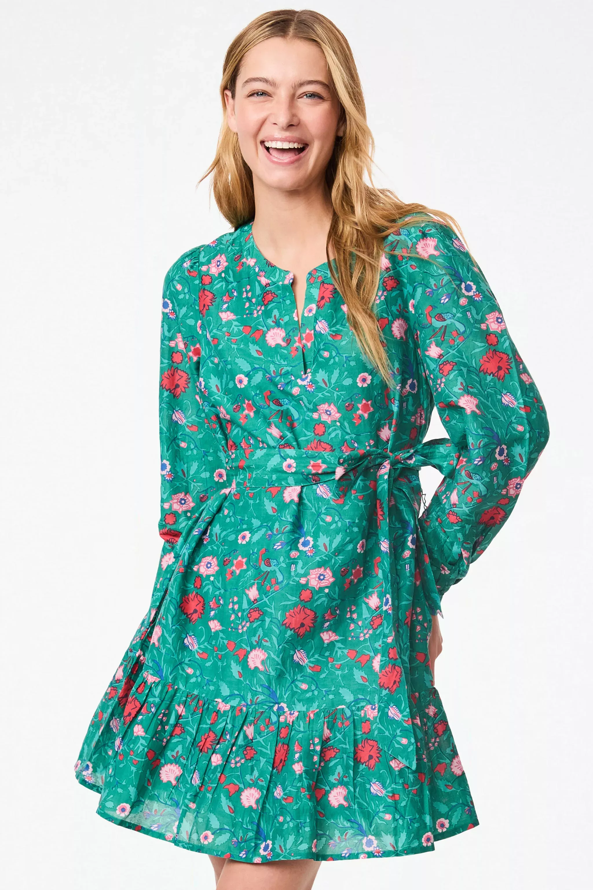 Roller Rabbit Pavone Floral Philippa Dress