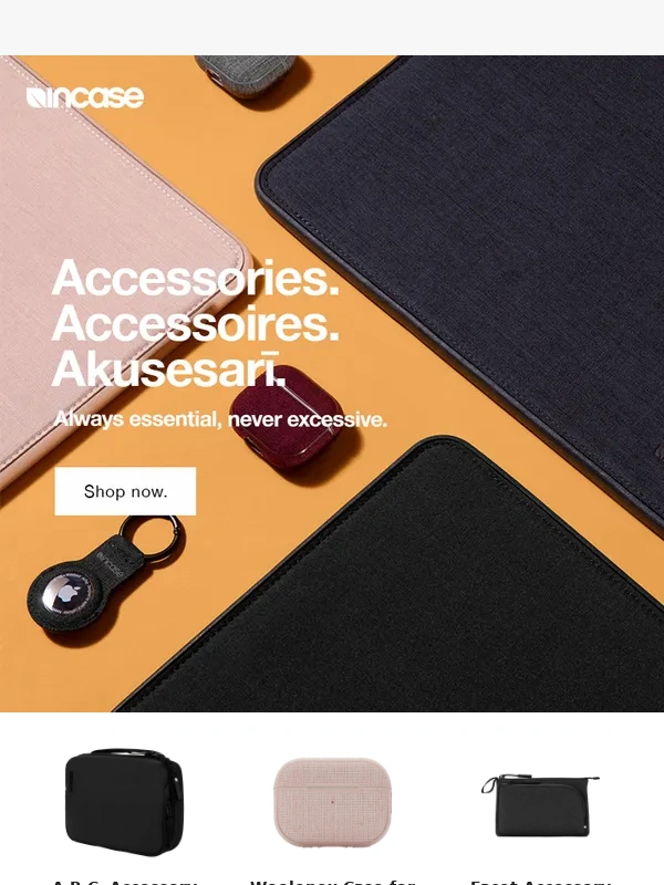 Incase - Accessory add-ons