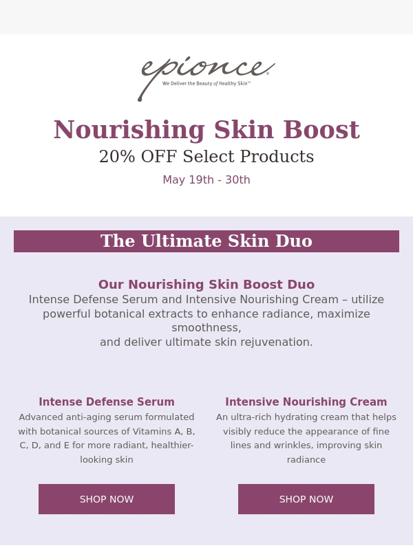 Epionce - ✨ Unlock Radiant Skin: SHOP SALE NOW! ✨