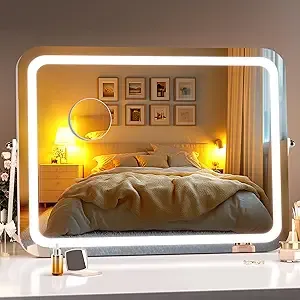 Dimmable 18" LED Touch Vanity Mirror